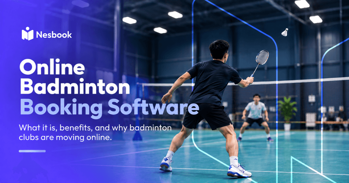 Why Online Badminton Booking Software Is a Must for Clubs in 2026